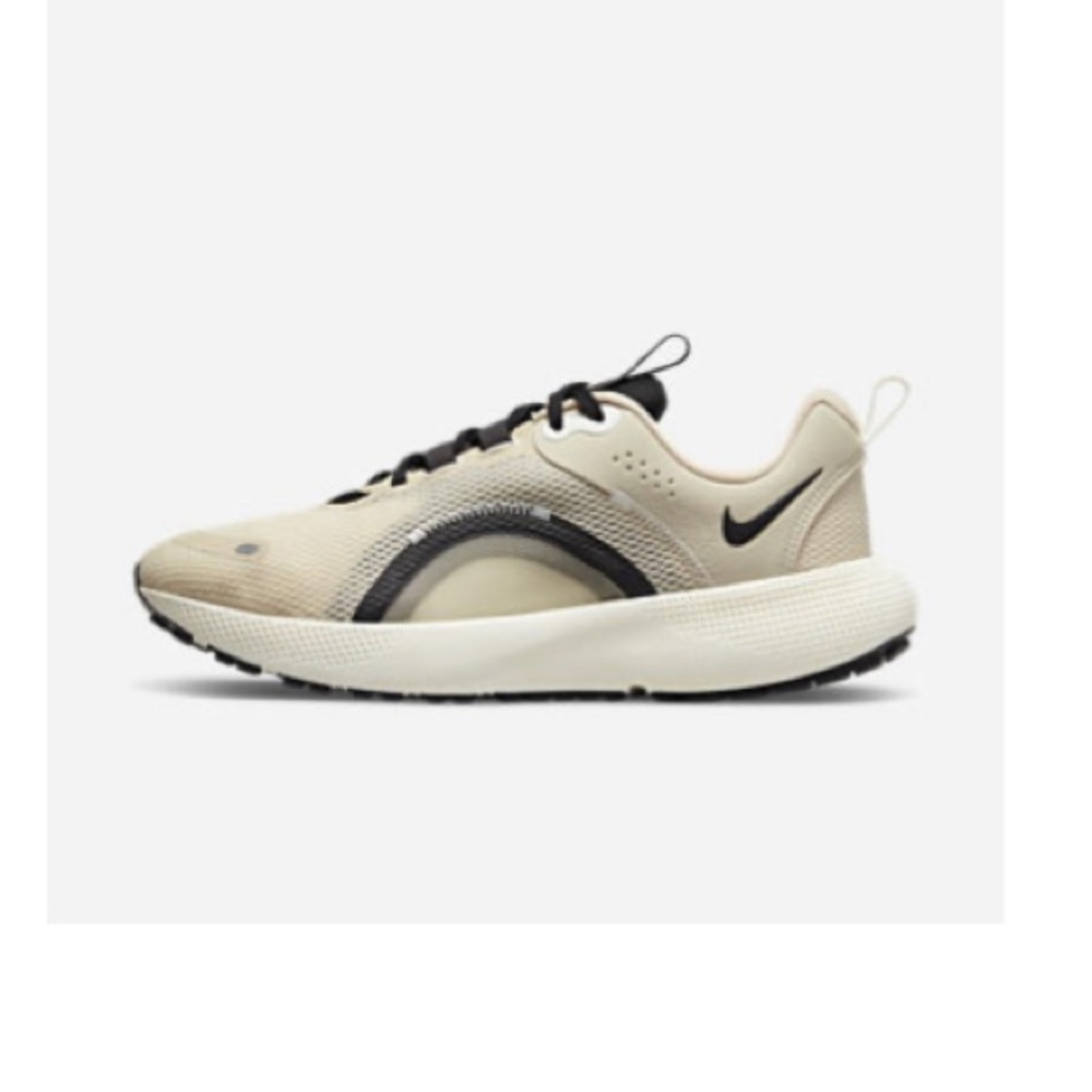 ECU women’s size 9 Nike React Escape Run 2 in sand color. Like a cloud!